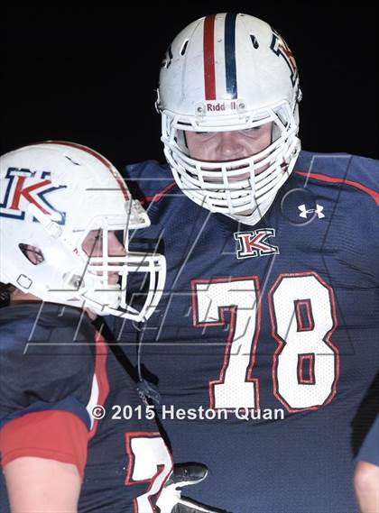 Thumbnail 3 in King (Ca.) lineman John Krahn  photogallery.