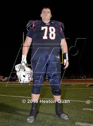 King (Ca.) lineman John Krahn 