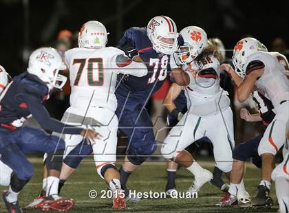 Thumbnail 1 in King (Ca.) lineman John Krahn  photogallery.