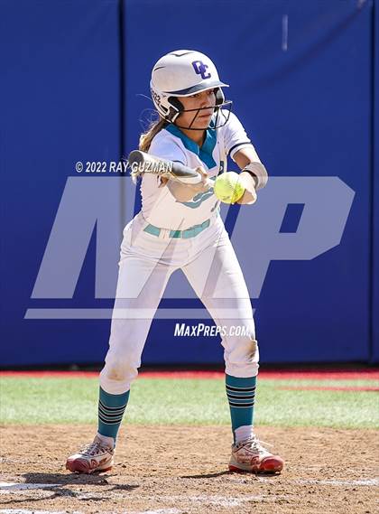 Thumbnail 2 in Mission Prep vs. Orange Cove (CIF CS Division 4 Championship) photogallery.