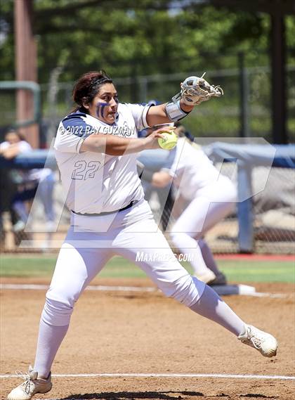 Thumbnail 1 in Mission Prep vs. Orange Cove (CIF CS Division 4 Championship) photogallery.