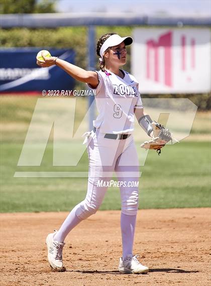 Thumbnail 1 in Mission Prep vs. Orange Cove (CIF CS Division 4 Championship) photogallery.