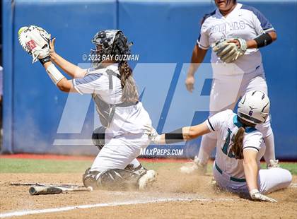Thumbnail 2 in Mission Prep vs. Orange Cove (CIF CS Division 4 Championship) photogallery.
