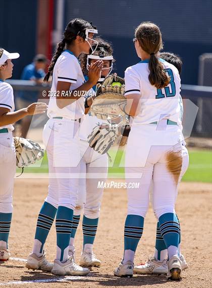 Thumbnail 2 in Mission Prep vs. Orange Cove (CIF CS Division 4 Championship) photogallery.