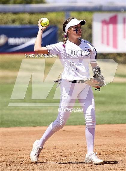 Thumbnail 3 in Mission Prep vs. Orange Cove (CIF CS Division 4 Championship) photogallery.