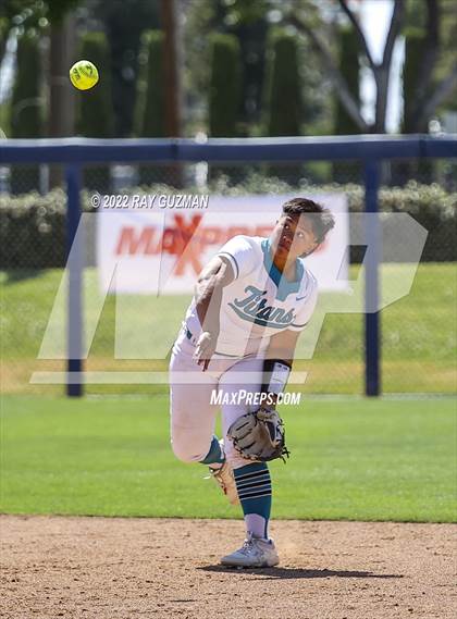 Thumbnail 3 in Mission Prep vs. Orange Cove (CIF CS Division 4 Championship) photogallery.