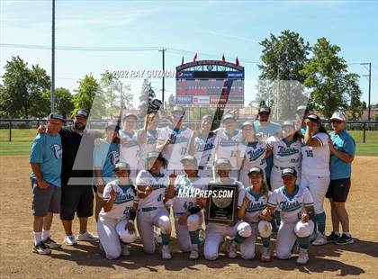 Thumbnail 3 in Mission Prep vs. Orange Cove (CIF CS Division 4 Championship) photogallery.
