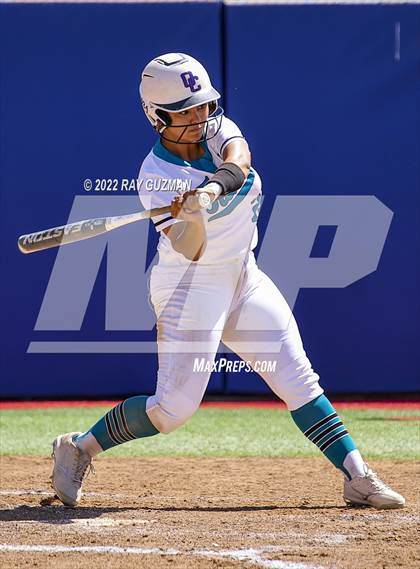 Thumbnail 3 in Mission Prep vs. Orange Cove (CIF CS Division 4 Championship) photogallery.
