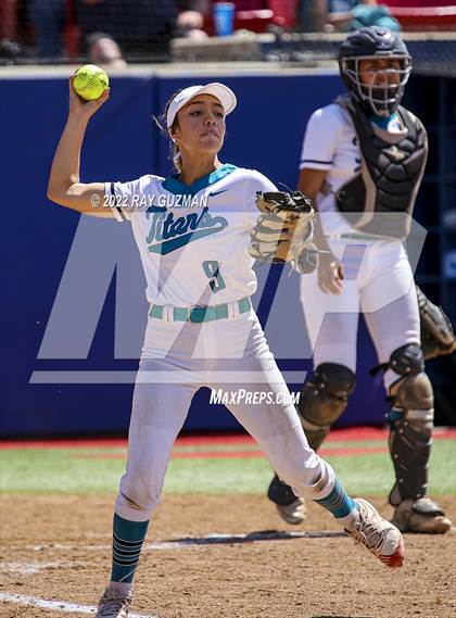 Thumbnail 1 in Mission Prep vs. Orange Cove (CIF CS Division 4 Championship) photogallery.