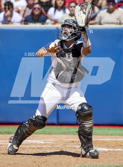 Thumbnail 2 in Mission Prep vs. Orange Cove (CIF CS Division 4 Championship) photogallery.