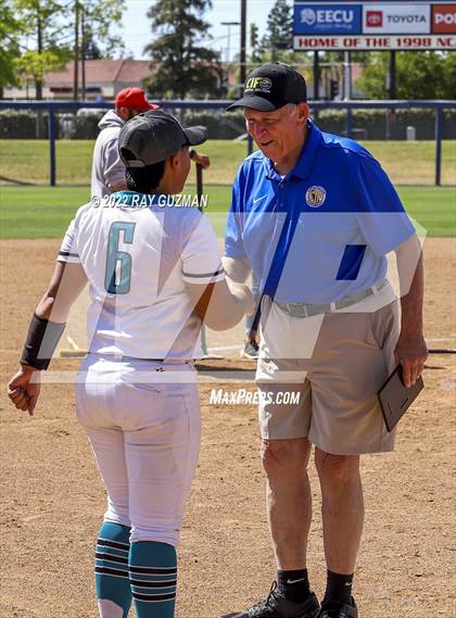 Thumbnail 3 in Mission Prep vs. Orange Cove (CIF CS Division 4 Championship) photogallery.