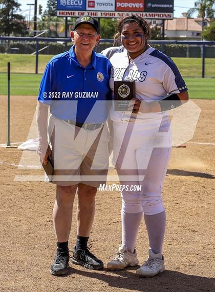 Thumbnail 2 in Mission Prep vs. Orange Cove (CIF CS Division 4 Championship) photogallery.