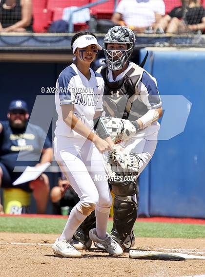 Thumbnail 3 in Mission Prep vs. Orange Cove (CIF CS Division 4 Championship) photogallery.
