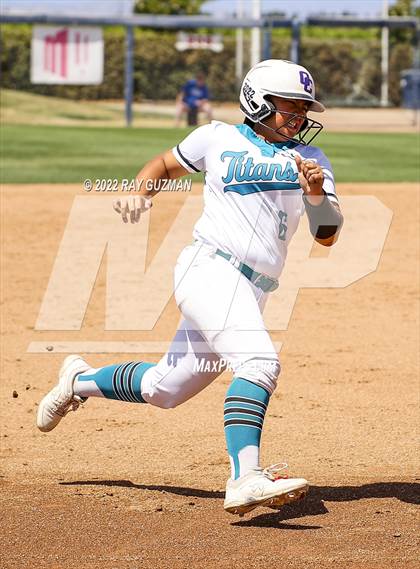 Thumbnail 3 in Mission Prep vs. Orange Cove (CIF CS Division 4 Championship) photogallery.