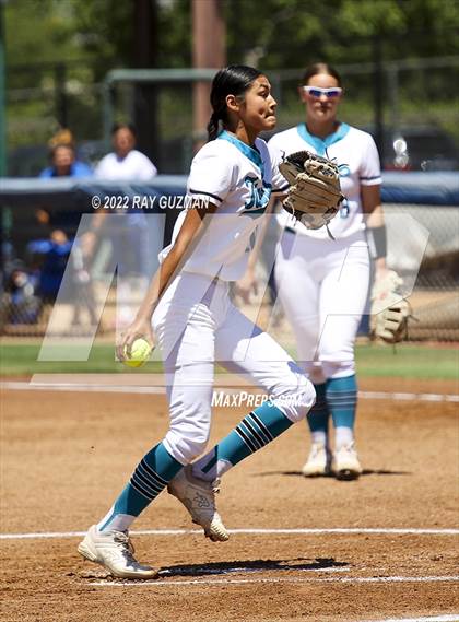 Thumbnail 2 in Mission Prep vs. Orange Cove (CIF CS Division 4 Championship) photogallery.