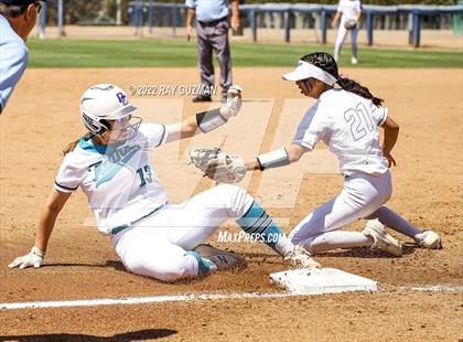 Thumbnail 2 in Mission Prep vs. Orange Cove (CIF CS Division 4 Championship) photogallery.
