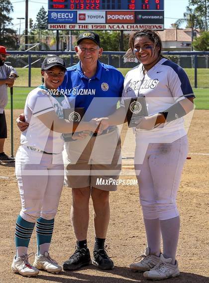 Thumbnail 3 in Mission Prep vs. Orange Cove (CIF CS Division 4 Championship) photogallery.