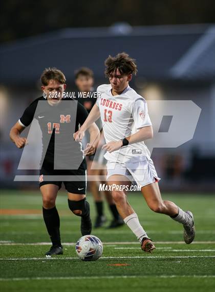 Thumbnail 1 in Our Lady of Lourdes Regional vs Milton (PIAA D4 2A First Round) photogallery.