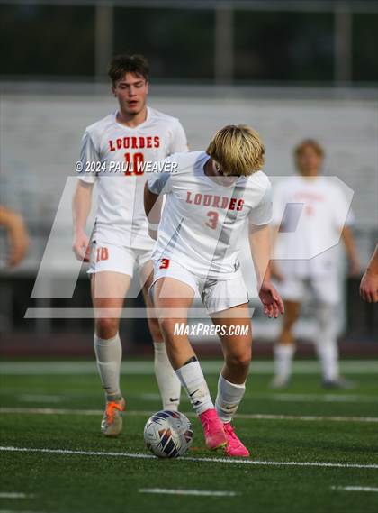 Thumbnail 2 in Our Lady of Lourdes Regional vs Milton (PIAA D4 2A First Round) photogallery.