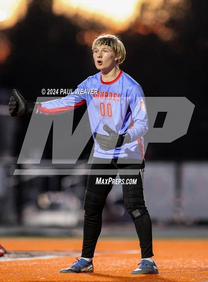 Thumbnail 3 in Our Lady of Lourdes Regional vs Milton (PIAA D4 2A First Round) photogallery.