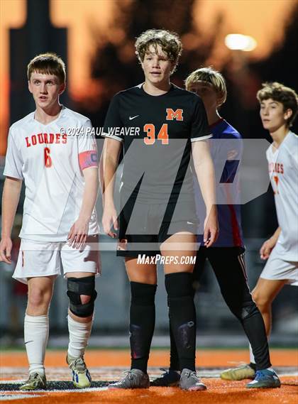 Thumbnail 1 in Our Lady of Lourdes Regional vs Milton (PIAA D4 2A First Round) photogallery.