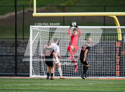 Thumbnail 1 in Our Lady of Lourdes Regional vs Milton (PIAA D4 2A First Round) photogallery.