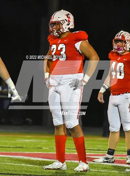 Thumbnail 3 in St. Xavier @ Fairfield (OHSAA D1 Round 1) photogallery.