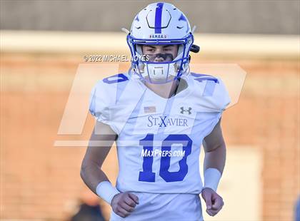 Thumbnail 3 in St. Xavier @ Fairfield (OHSAA D1 Round 1) photogallery.