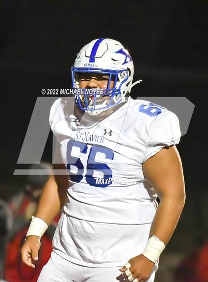 Thumbnail 3 in St. Xavier @ Fairfield (OHSAA D1 Round 1) photogallery.