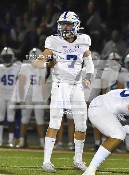 Thumbnail 3 in St. Xavier @ Fairfield (OHSAA D1 Round 1) photogallery.