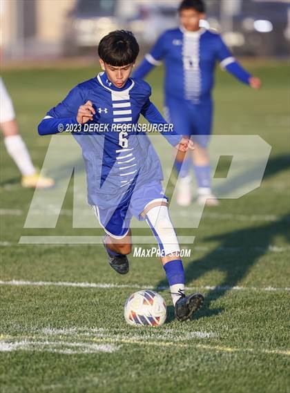 Thumbnail 1 in Fort Lupton vs Stargate School (CHSAA 3A Playoffs Rd1) photogallery.