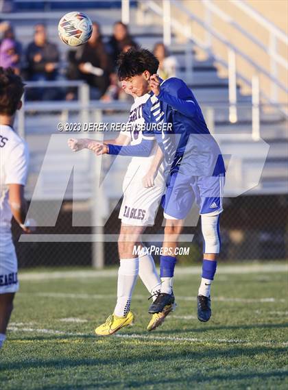 Thumbnail 1 in Fort Lupton vs Stargate School (CHSAA 3A Playoffs Rd1) photogallery.