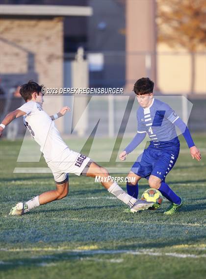 Thumbnail 3 in Fort Lupton vs Stargate School (CHSAA 3A Playoffs Rd1) photogallery.