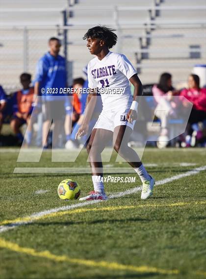 Thumbnail 2 in Fort Lupton vs Stargate School (CHSAA 3A Playoffs Rd1) photogallery.