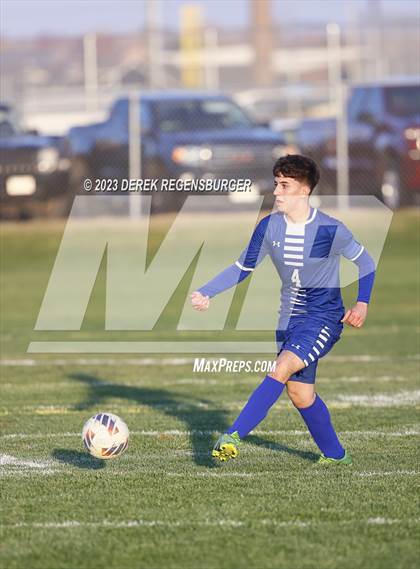 Thumbnail 2 in Fort Lupton vs Stargate School (CHSAA 3A Playoffs Rd1) photogallery.