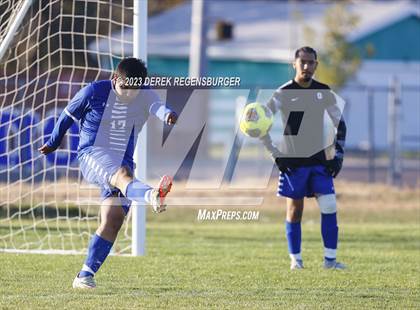 Thumbnail 2 in Fort Lupton vs Stargate School (CHSAA 3A Playoffs Rd1) photogallery.