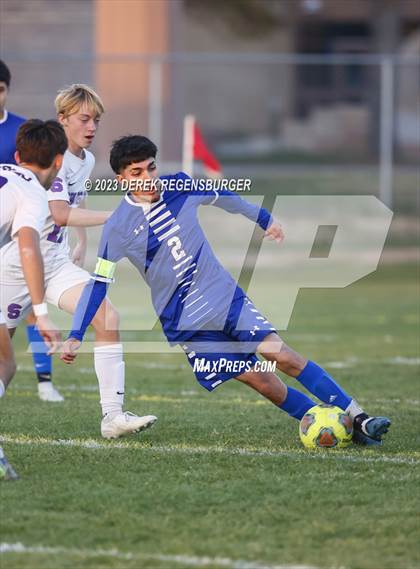 Thumbnail 3 in Fort Lupton vs Stargate School (CHSAA 3A Playoffs Rd1) photogallery.