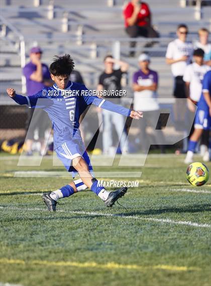 Thumbnail 1 in Fort Lupton vs Stargate School (CHSAA 3A Playoffs Rd1) photogallery.