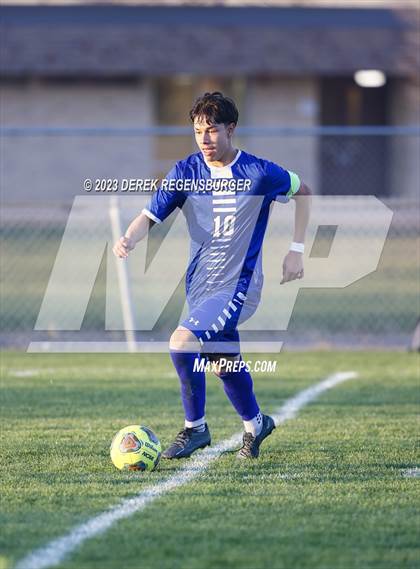 Thumbnail 2 in Fort Lupton vs Stargate School (CHSAA 3A Playoffs Rd1) photogallery.