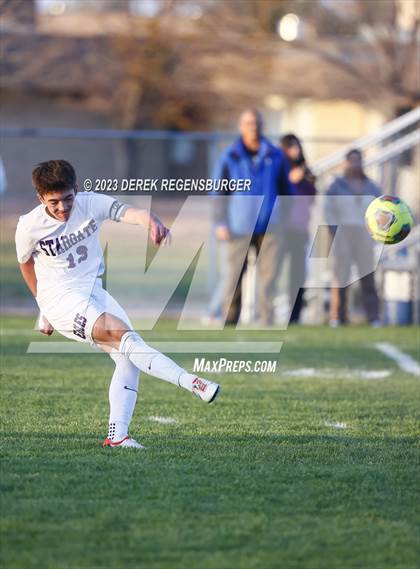 Thumbnail 1 in Fort Lupton vs Stargate School (CHSAA 3A Playoffs Rd1) photogallery.