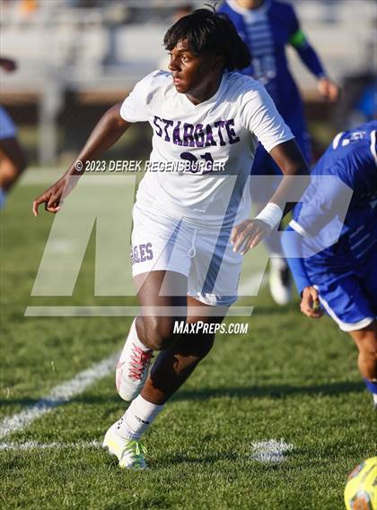 Thumbnail 1 in Fort Lupton vs Stargate School (CHSAA 3A Playoffs Rd1) photogallery.