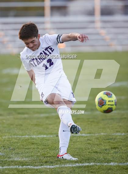 Thumbnail 2 in Fort Lupton vs Stargate School (CHSAA 3A Playoffs Rd1) photogallery.