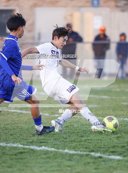 Thumbnail 2 in Fort Lupton vs Stargate School (CHSAA 3A Playoffs Rd1) photogallery.