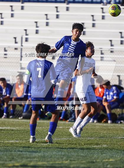 Thumbnail 2 in Fort Lupton vs Stargate School (CHSAA 3A Playoffs Rd1) photogallery.