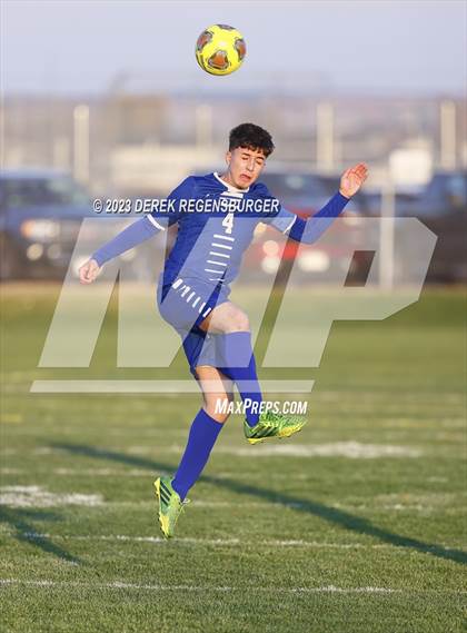 Thumbnail 2 in Fort Lupton vs Stargate School (CHSAA 3A Playoffs Rd1) photogallery.