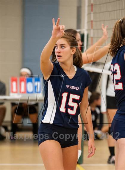 Thumbnail 1 in Notre Dame Academy vs Lincoln-Sudbury (Showcase of Champions Holyoke) photogallery.