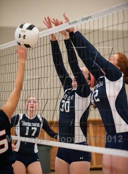 Thumbnail 2 in Notre Dame Academy vs Lincoln-Sudbury (Showcase of Champions Holyoke) photogallery.