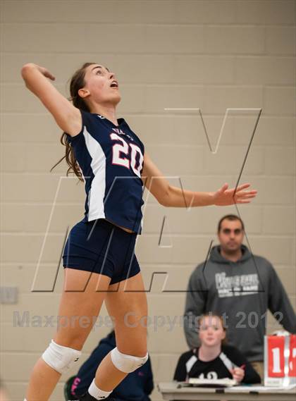 Thumbnail 2 in Notre Dame Academy vs Lincoln-Sudbury (Showcase of Champions Holyoke) photogallery.