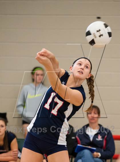 Thumbnail 2 in Notre Dame Academy vs Lincoln-Sudbury (Showcase of Champions Holyoke) photogallery.