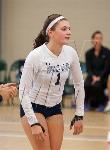 Thumbnail 2 in Notre Dame Academy vs Lincoln-Sudbury (Showcase of Champions Holyoke) photogallery.